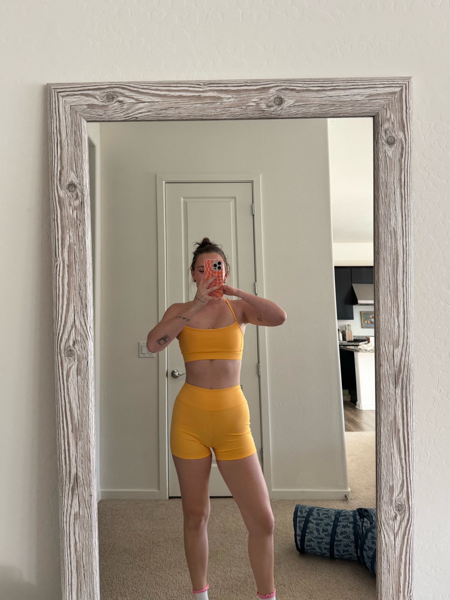 Friday Pilates ootd🧡🧡🧡 wearing a size small 

#LTKActive #LTKU