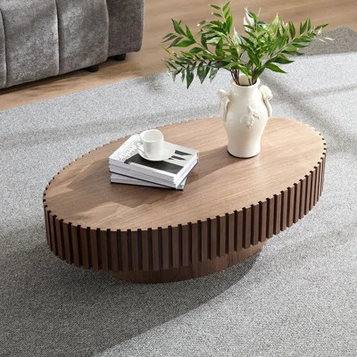 MDF Oval Coffee Table | Wayfair North America