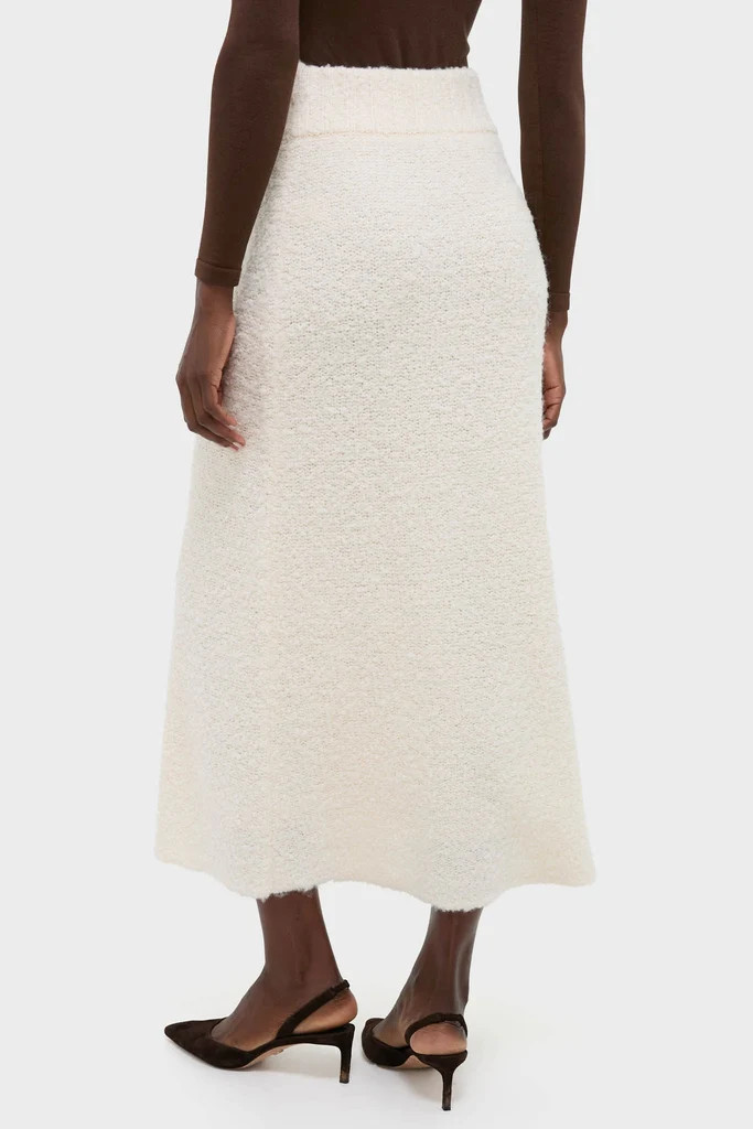 Ivory Boucle Lillia Sweater Skirt | Tuckernuck (US)