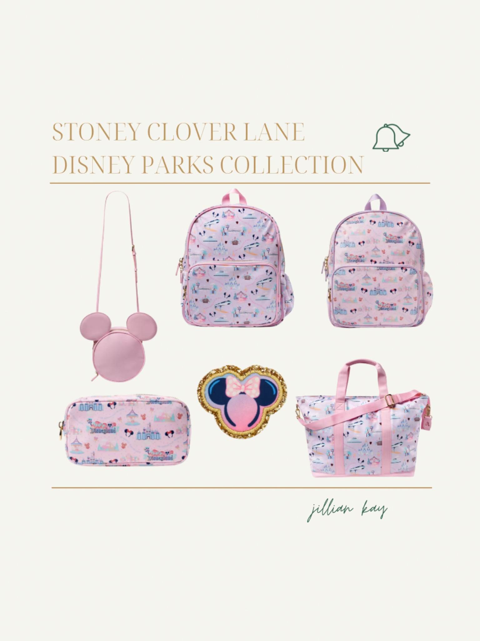 The Stoney Clover Lane x Disney Parks Collection is here! Shop now before it’s completely sold out 💗🏰✨🐭♥️

Ig: @jkyinthesky & @jillianybarra

#disney #disneyland #disneyworld #disneyparks #disneystyle #disneyaccessories #stoneyclover #disneygirl #disneystore 

#LTKItBag #LTKSeasonal #LTKStyleTip