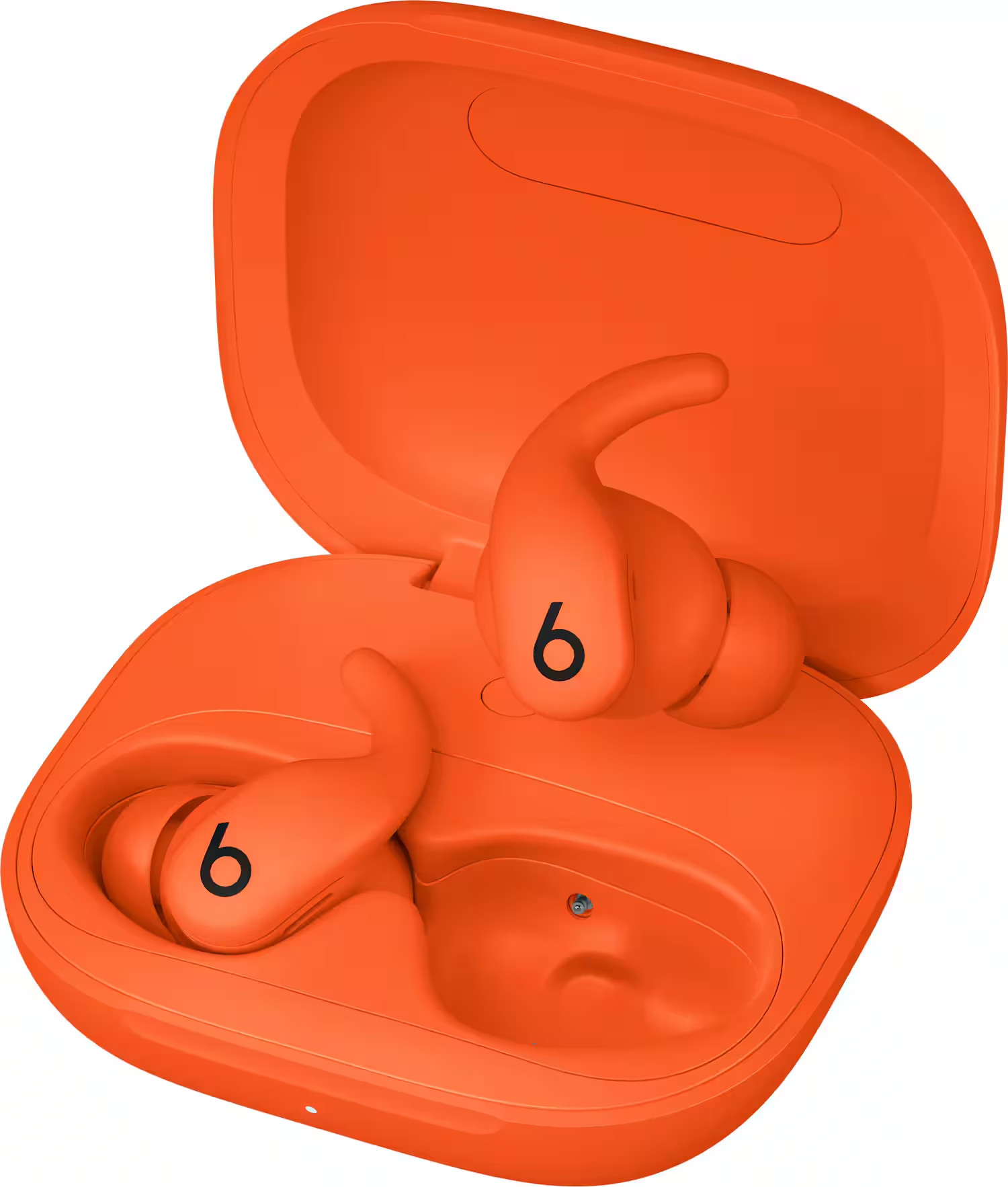 Beats - Powerbeats Fit True Wireless Active Noise Canceling Earbuds - Spark Orange | Best Buy U.S.
