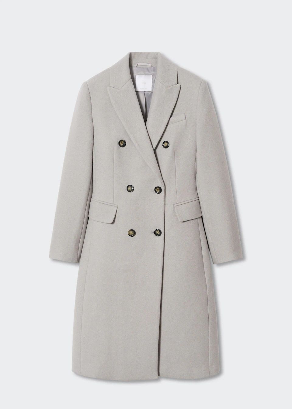 Wool double-breasted coat -  Women | Mango USA | MANGO (US)