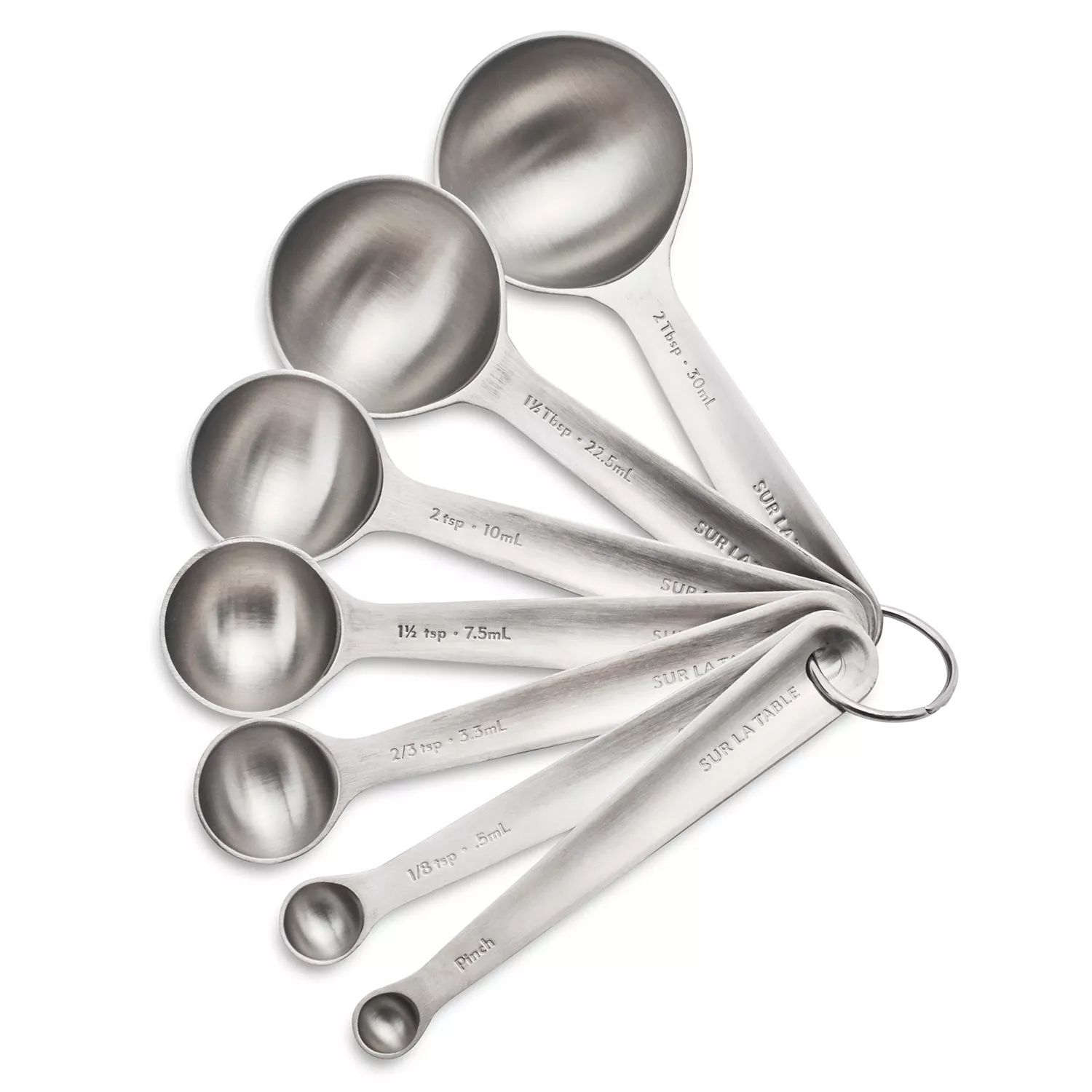 Sur La Table Odd-Size Measuring Spoons, Set of 7 | Sur La Table