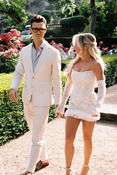 Clays suit is j crew and it’s amazing! He wore it for our engagement party last summer too. 

#LTKWedding #LTKParties #LTKStyleTip