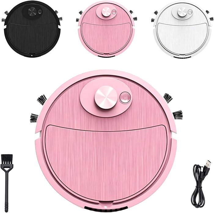 Car Robot Vacuum, Multi-Mode Robotic Vacuum Cleaner with Memory Function, Small Automatic Robot V... | Amazon (US)