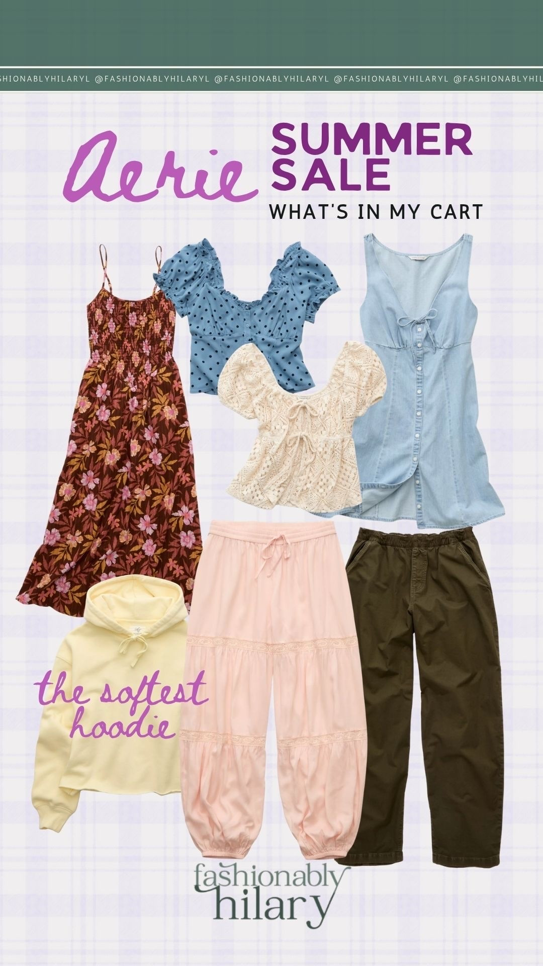 The sales right now are so good, and Aerie has some adorable pieces on major sale! From the cutest tops to the softest hoodie. I absolutely love these and the prices are so low!

#LTKMidsize #LTKPetite #LTKSaleAlert