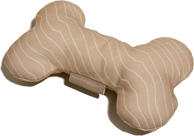 Reese+Murphy Brown Stripe Plush Dog Toy - Dog Toys for Aggressive Chewers Medium & Large Dogs - S... | Amazon (US)