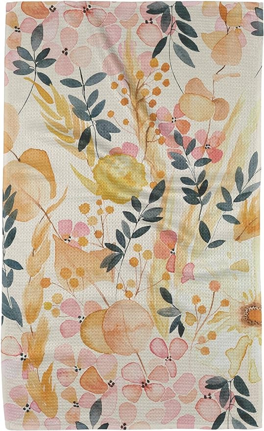 GEOMETRY Kitchen Tea Towel - Quick Dry Microfiber Cloth Dish Towels for Kitchen Drying - Premium ... | Amazon (US)