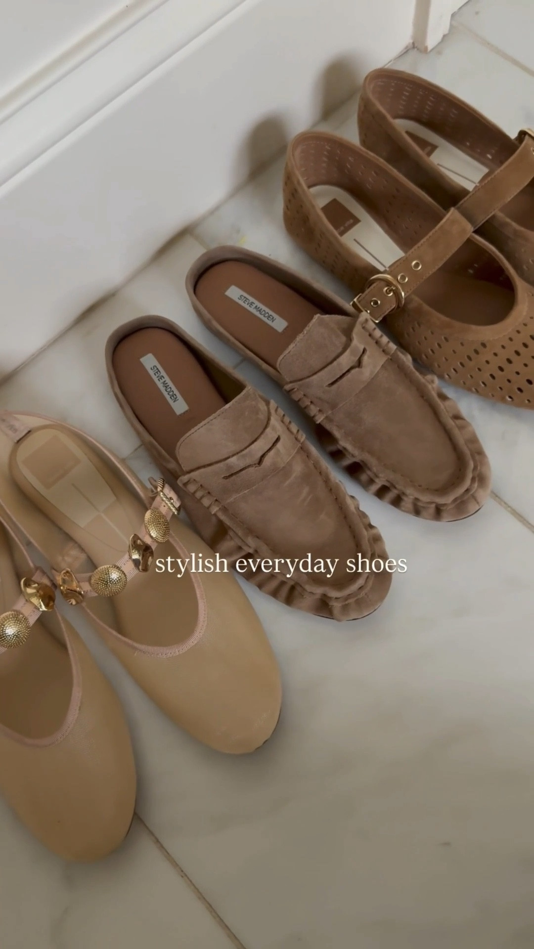 Everyday shoes that are cute but still comfy and easy to wear.