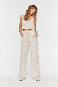 Button-Front Cami & Wide-Leg Pants Set | Forever 21 (US)