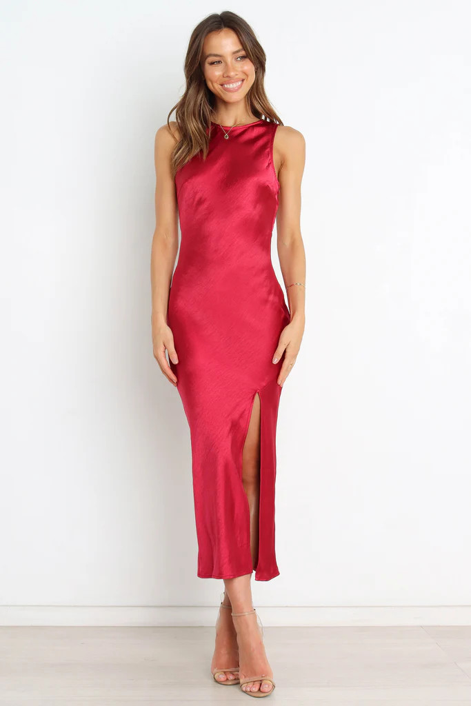 Elizabeth Dress - Wine | Petal & Pup (US)
