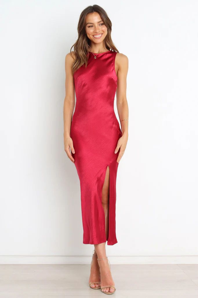 Elizabeth Dress - Wine | Petal & Pup (US)