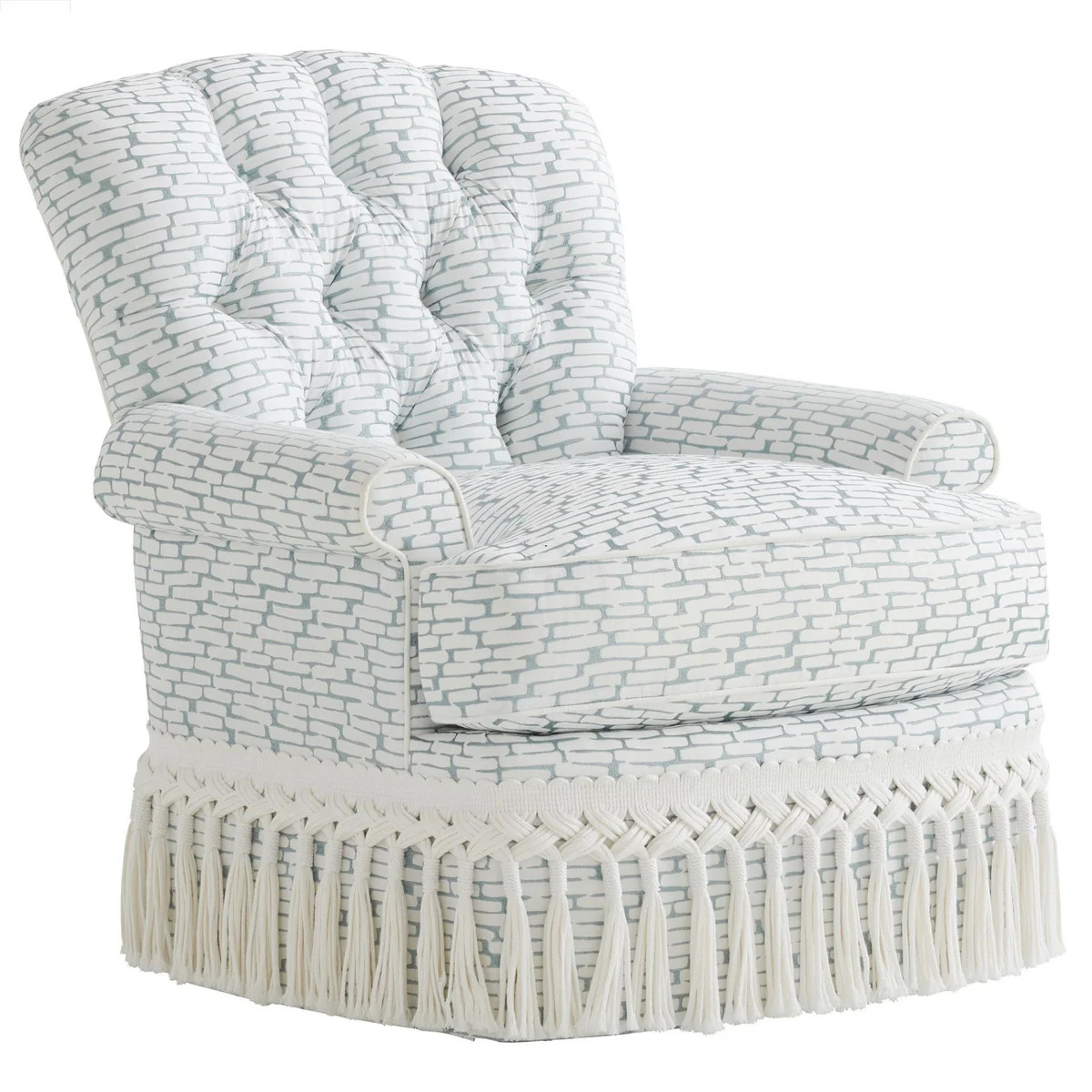 Kempton Swivel Chair | The Well Appointed House, LLC