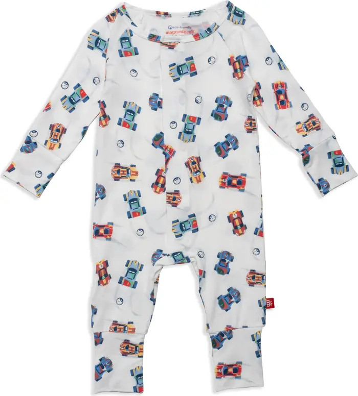 Magnetic Me Formula Fun Print Convertible Footie | Nordstrom | Nordstrom
