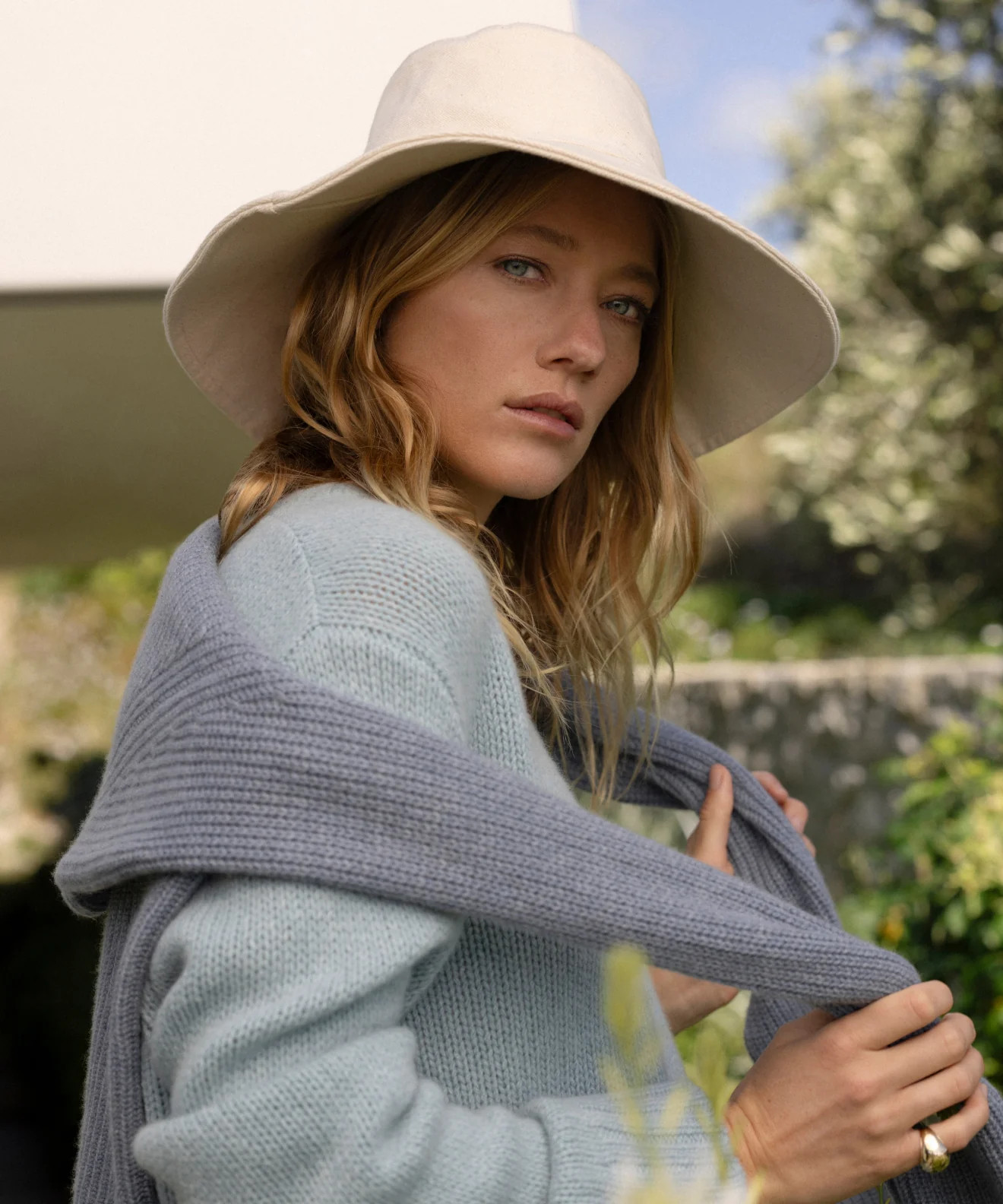 Cotton Canvas Sun Hat | Jenni Kayne