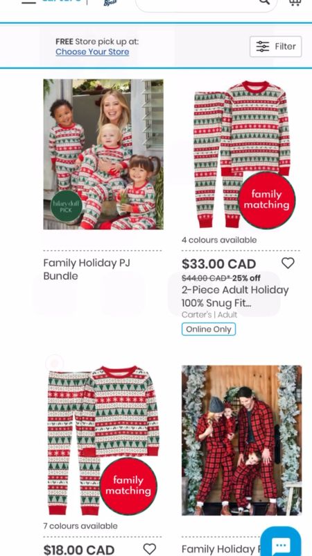 Matching family Christmas Pajamas on sale at Carter’s! Just grabbed ours! 
#christmaspjs #matchingpjs #matchingpajamas #christmaspjs #familypajamas #familychristmaspajamas

#LTKHoliday #LTKsalealert #LTKfamily