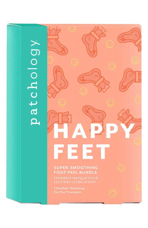 Patchology Happy Feet Super Smoothing Foot Mask Set $60 Value at Nordstrom | Nordstrom