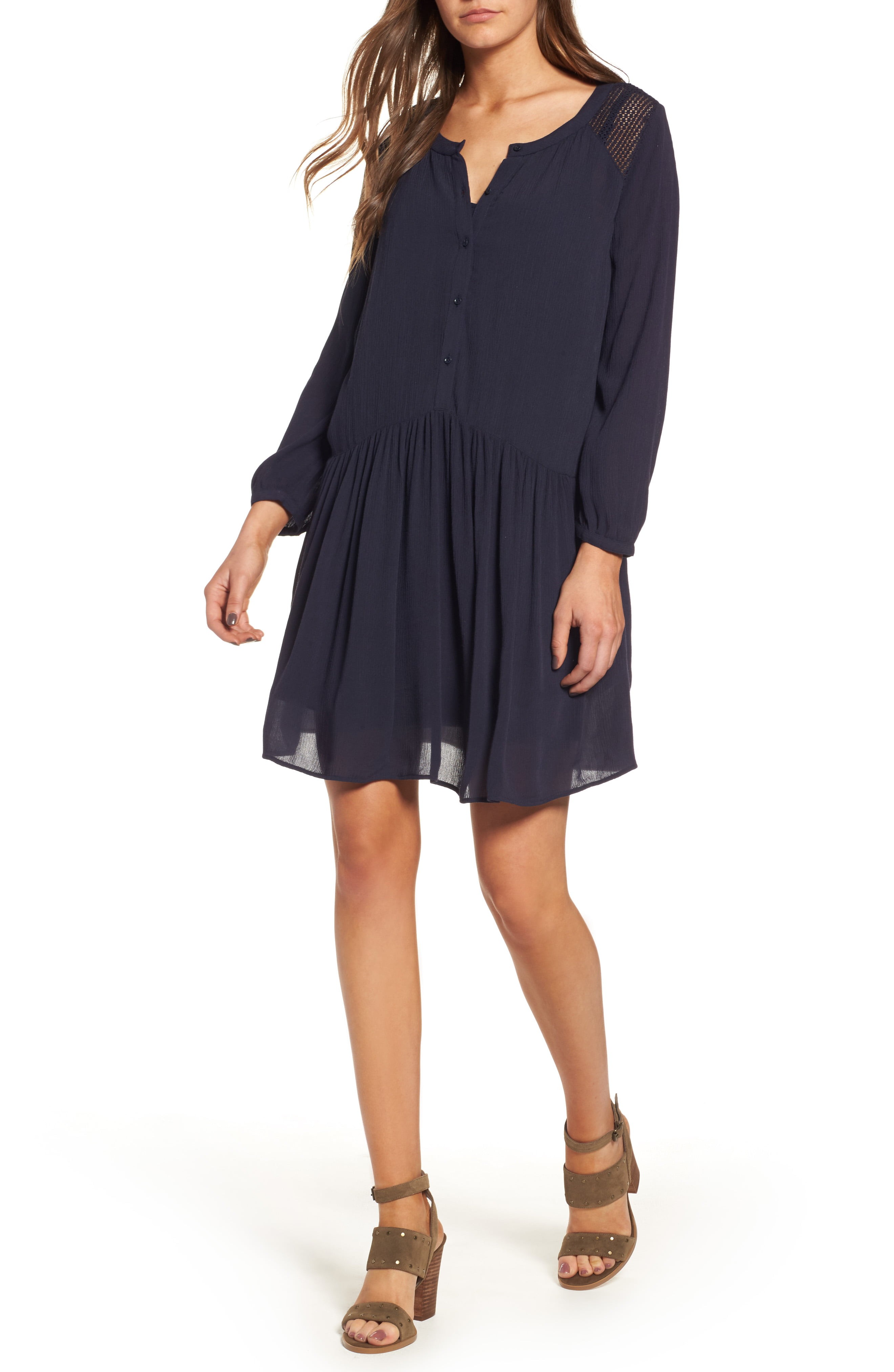 Button Front Dress | Nordstrom