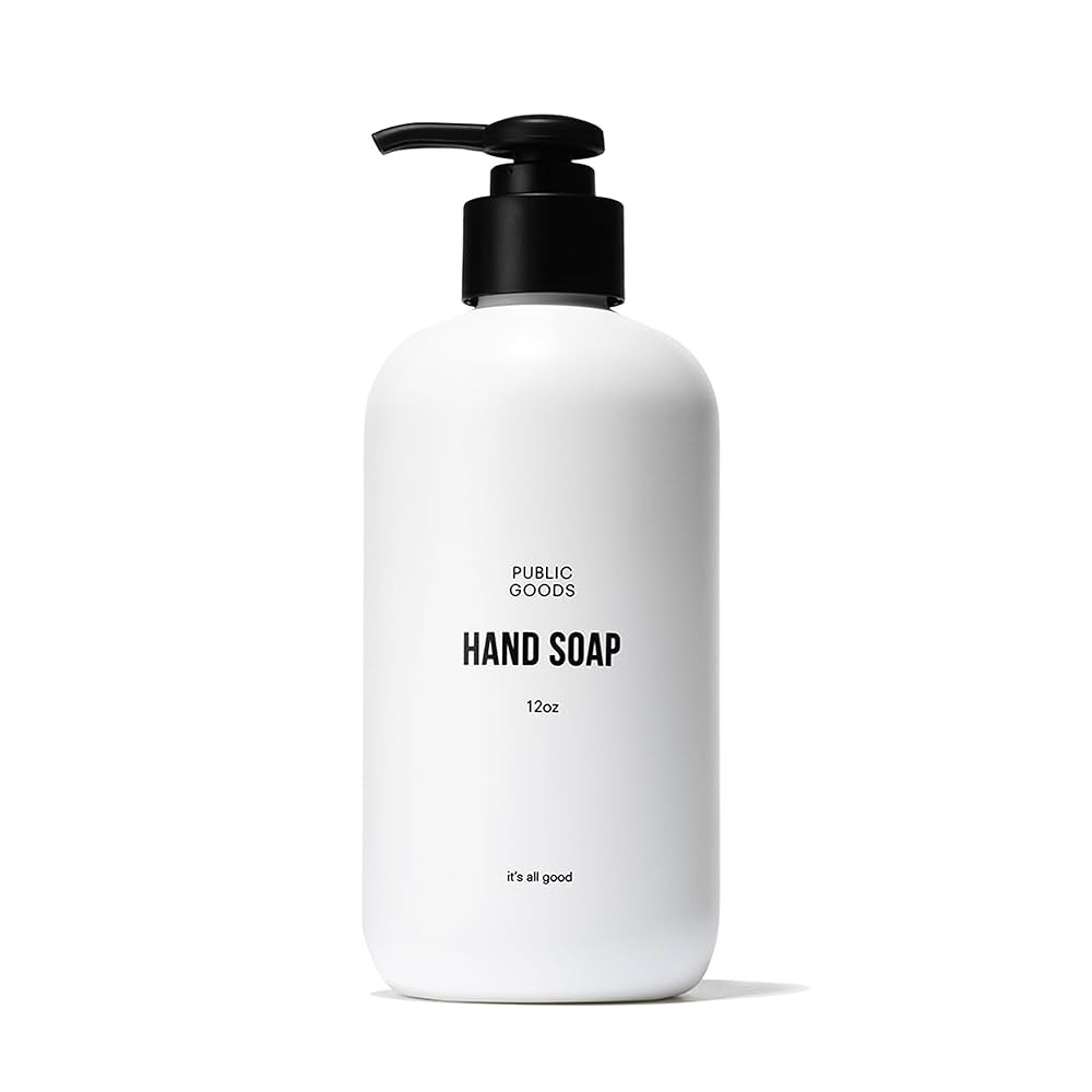 Public Goods Hand Soap | Cleansing Soap for Kitchen & Bathroom | Made with Natural Essential Oils... | Amazon (US)