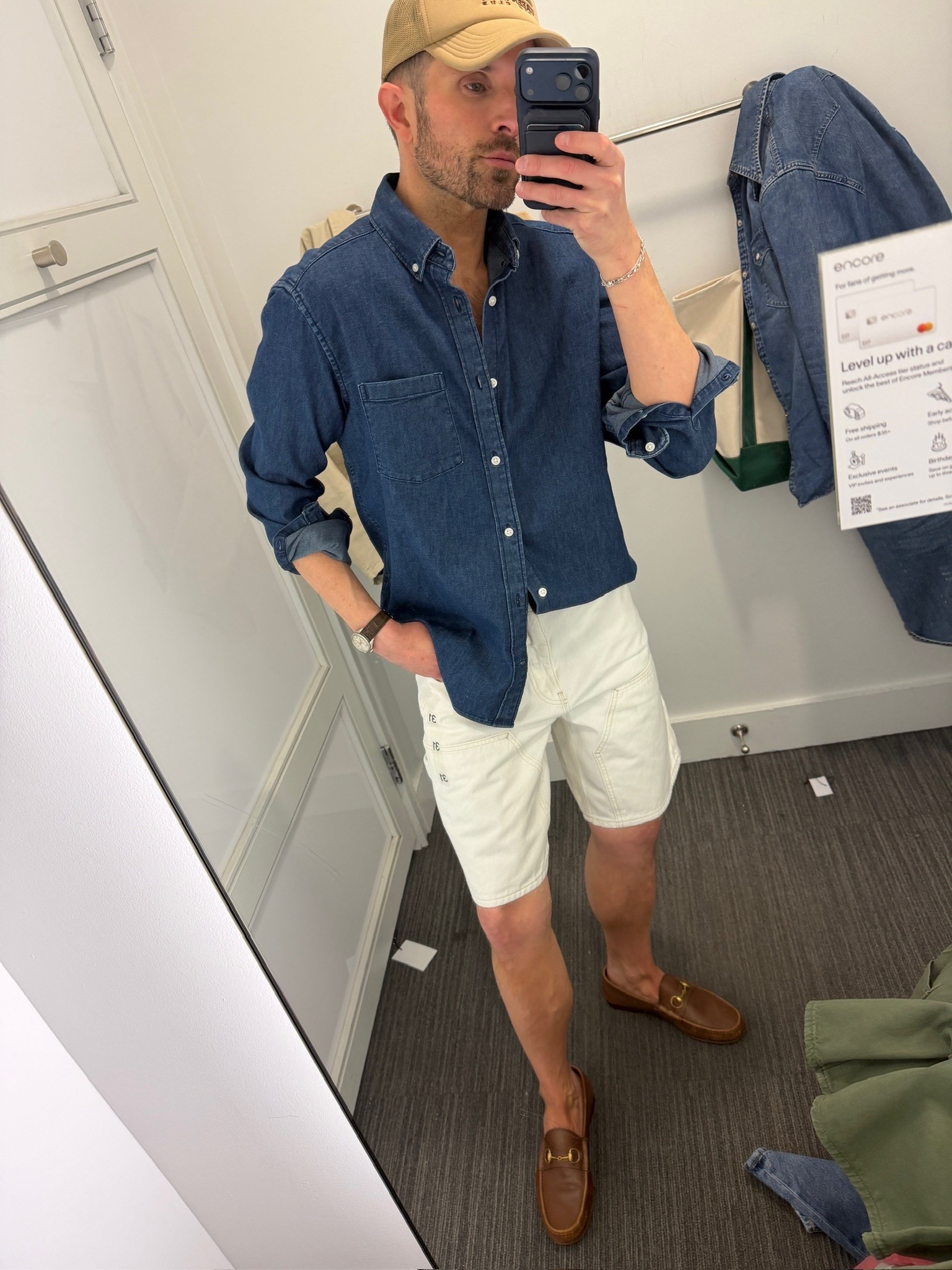 These carpenter shorts are insane for the price! Paired with the dark wash denim pocket shirt.

#LTKPlusSize #LTKMens #LTKootd