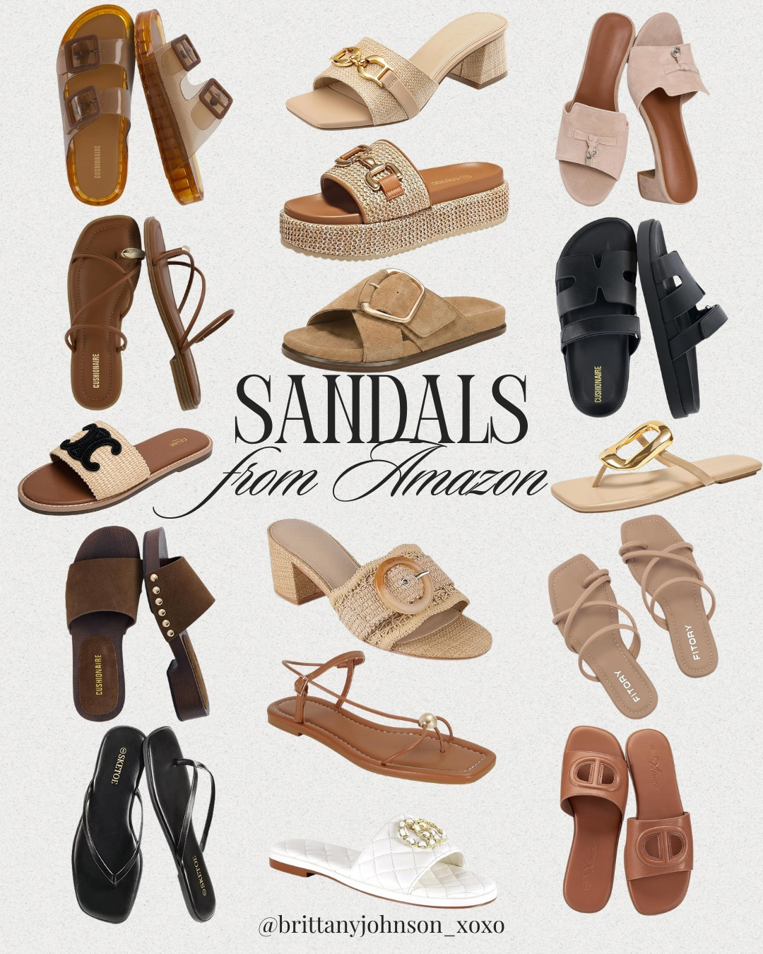 Amazon sandal roundup 👡 so many cute neutral styles for spring + summer outfits! Perfect for vacation, wedding guest looks, or everyday wear! 

 #LTKootd #LTKSeasonal #LTKSaleAlert