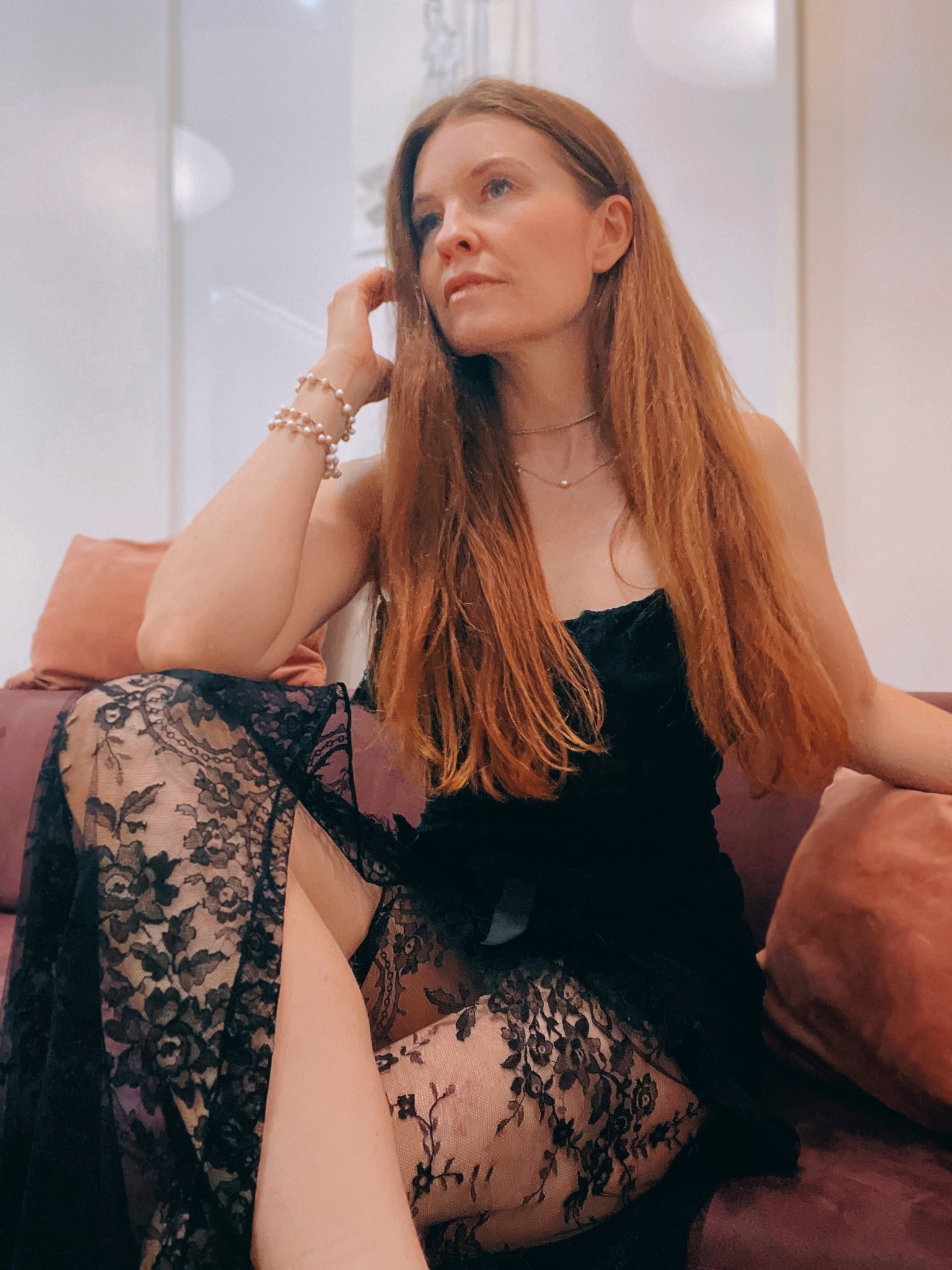 The dress to turn heads in this fall / autumn . Bow Split-Hem Lace Maxi Dress. 
I’m wearing small size .



#LTKdresses #LTKstyletip #LTKFashionMonth