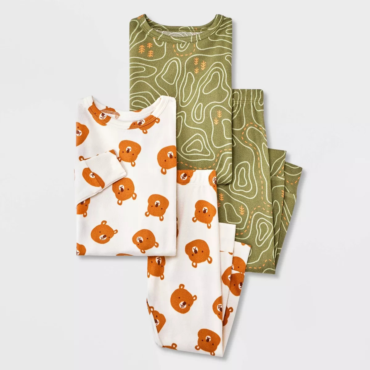 Toddler Boys' Soft Brushed Tight Fit 2pc Pajama Set - Cat & Jack™ | Target