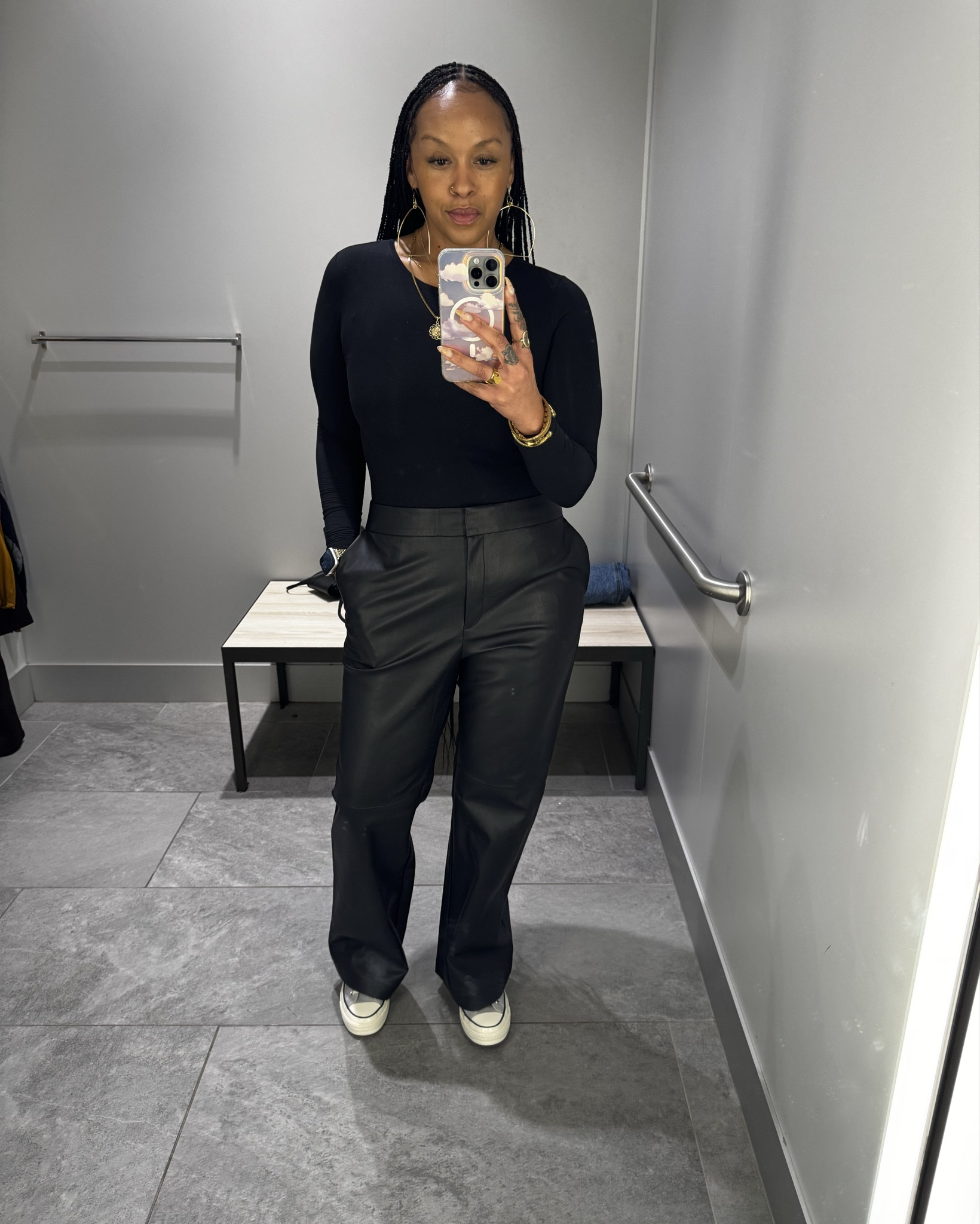 H&M fall pieces 🍂

-bodysuit- sz. M.-Amazon (Pumiey)
-pants- sz. 12- H&M
-chucks- converse 

#LTKWorkwear #LTKFindsUnder50 #LTKSaleAlert