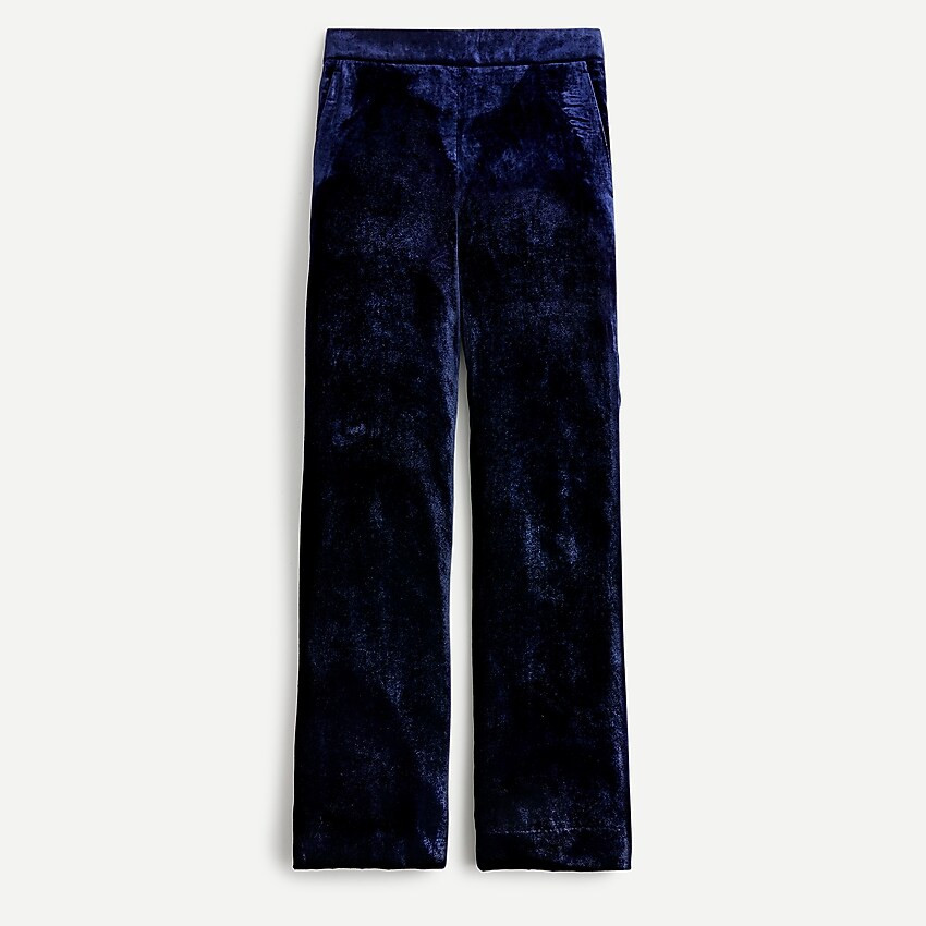 Pull-on Peyton pant in velvet | J. Crew US