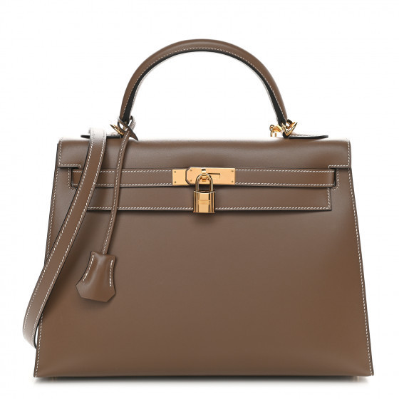 HERMES

Tadelakt Sellier Kelly 32 Etoupe | Fashionphile