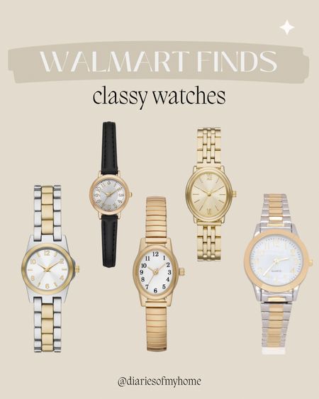 Walmart Finds: Classy Watches ✨

#walmart #walmartfind #fashion #inspo #walmartfashion #watched #summer #classy 

#LTKxWalmart #LTKFindsUnder50 #LTKSeasonal