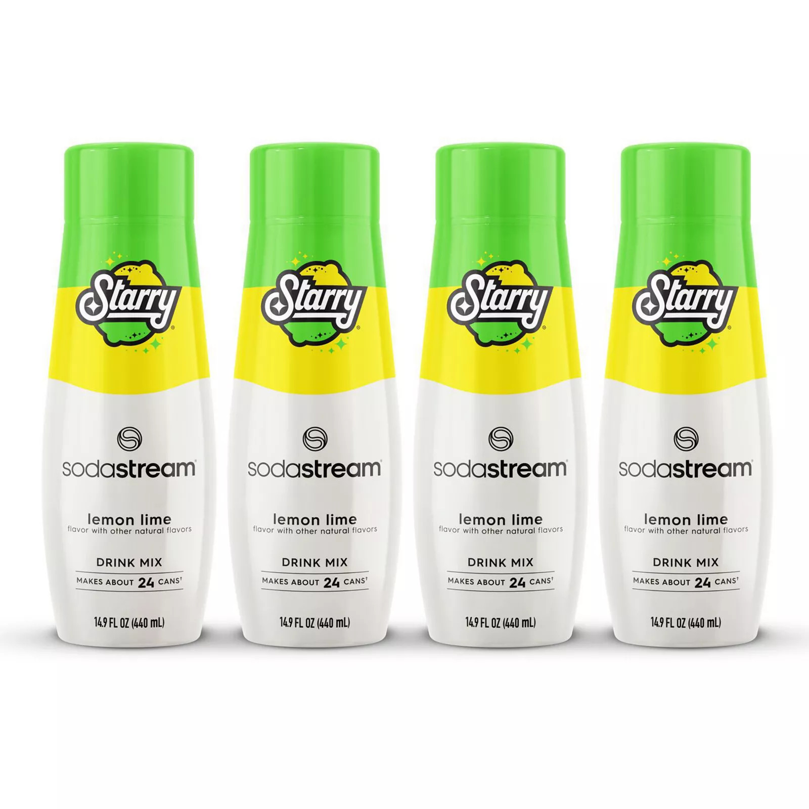 SodaStream Starry Lemon Lime Drink Mix 4-pk., Multi None | Kohl's