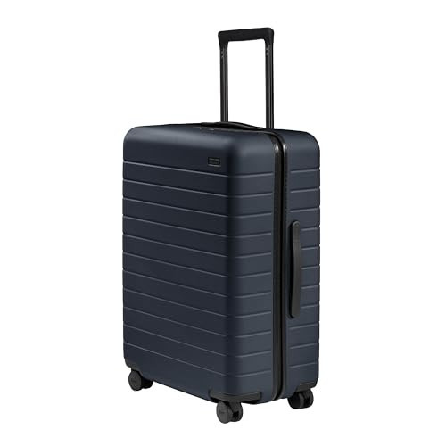 Away Medium Checked Luggage, 26-inch Lightweight Hardside Spinner Suitcase | Amazon (US)