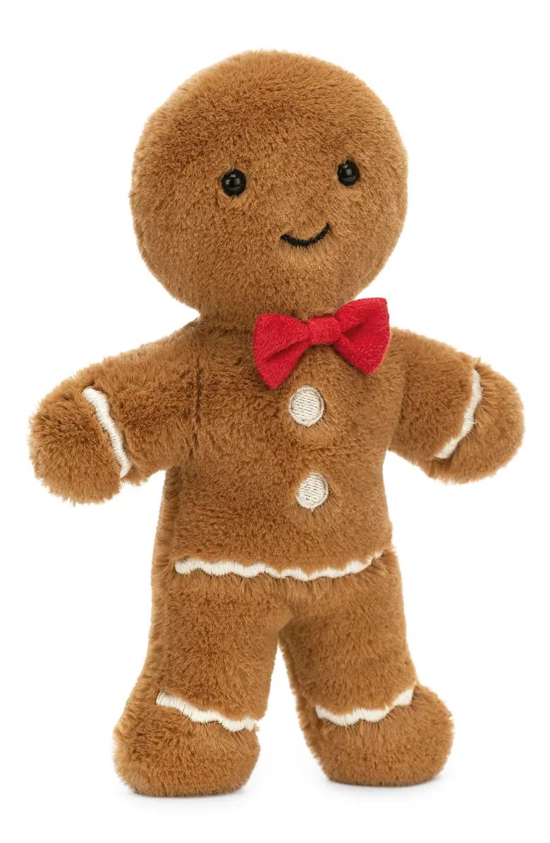 Jolly Gingerbread Fred Stuffed Toy | Nordstrom