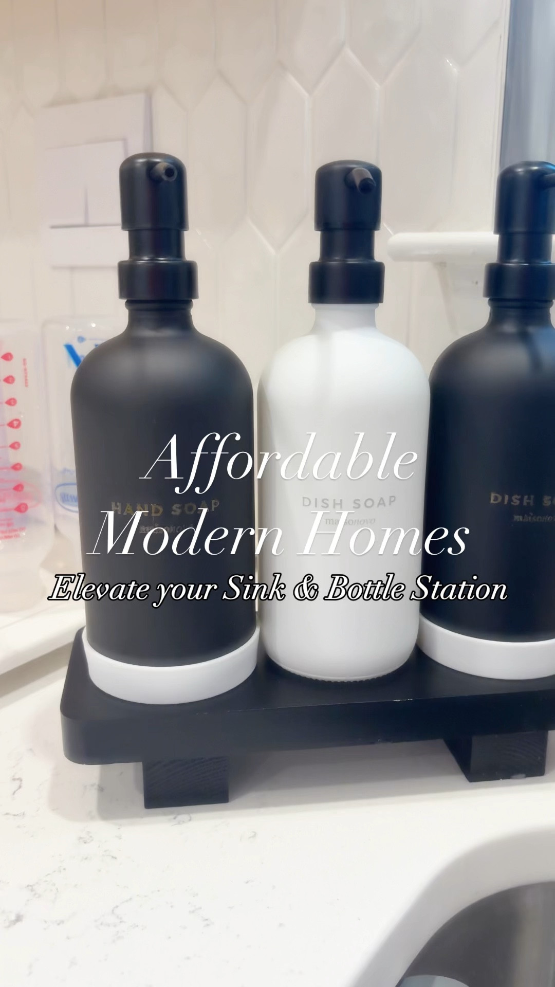 Elevate your Sink & Bottle Station with these #affordablemodernhomefinds #modernhome #modernhomedecor #kitchendecor #modernkitchen #sinkdecor #sinkupgrade #bottlestation #homefinds #amazonfinds #LTKhome

#LTKHome #LTKBaby #LTKFindsUnder100