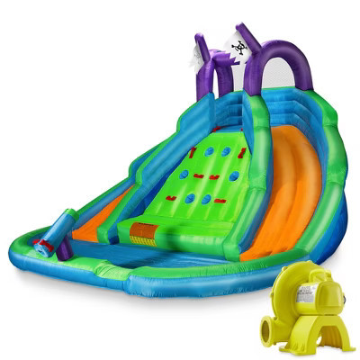Cloud 9 Bounce House with Climbing Wall, Water Slide and Pool - Inflatable Bouncer with Blower | Target