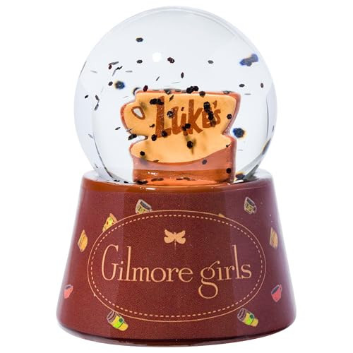 Silver Buffalo Gilmore Girls Luke's Diner, Light Up Snow Globe, 45mm | Amazon (US)
