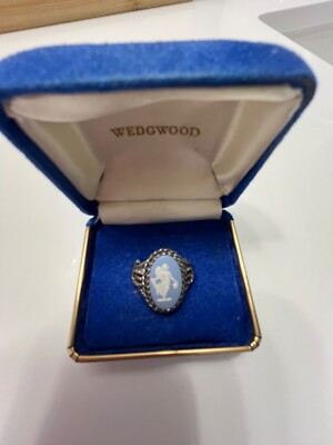 Vintage Wedgwood Sterling Silver Ring size 7 | eBay | eBay US