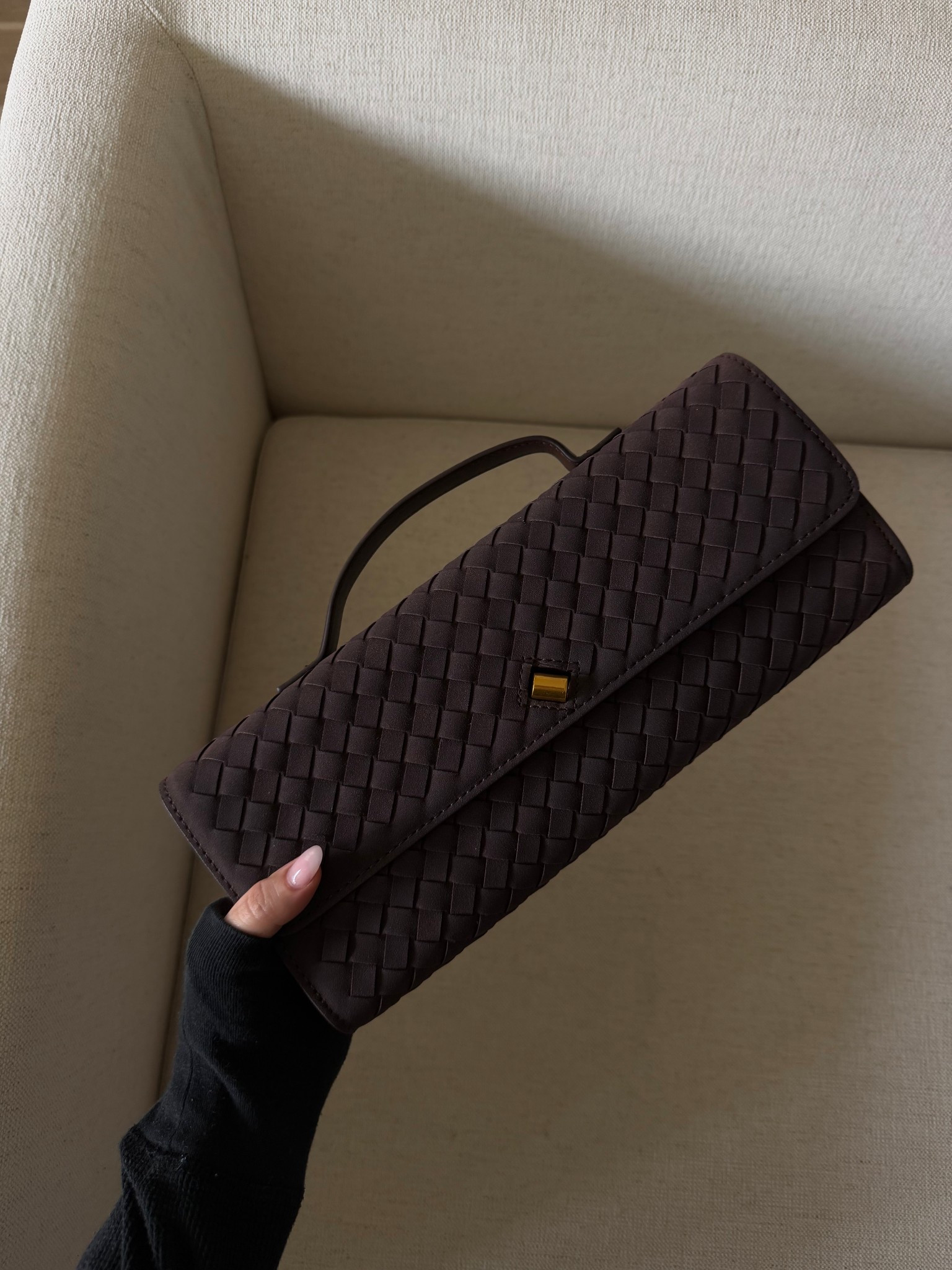 Amazon fall ootd bag brown suede - fashion - minimal chic style - going out - dinner look 

#LTKFindsUnder50 #LTKSeasonal #LTKFallSale