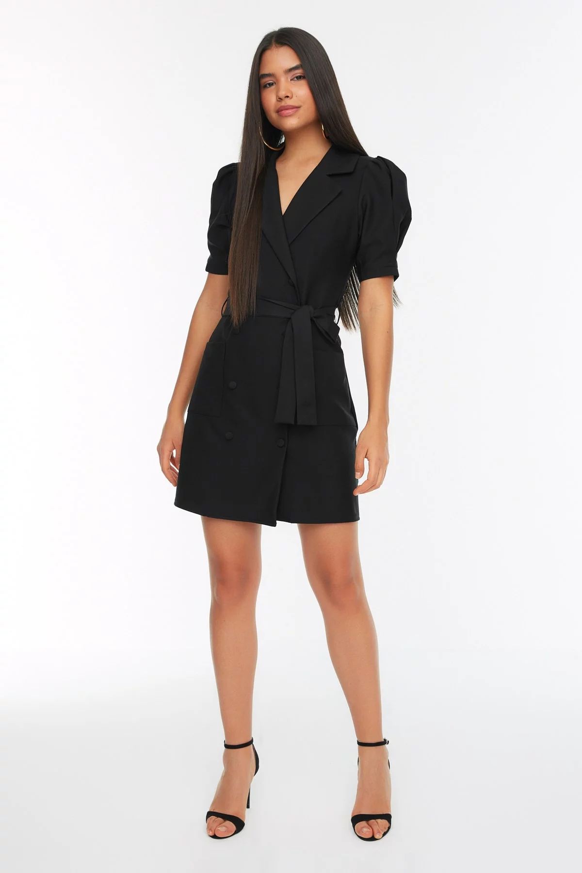 Trendyol Womens Mini Blazer Dress Regular Fit Woven Dress | Walmart (US)