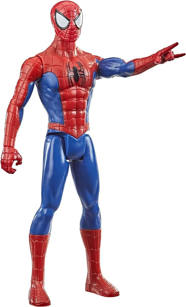 Marvel Titan Hero Series Spider-Man 12-Inch Action Figure with Fx Port | Amazon (US)