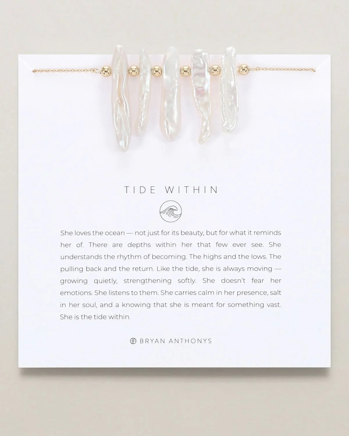 Tide Within Necklace | Bryan Anthonys