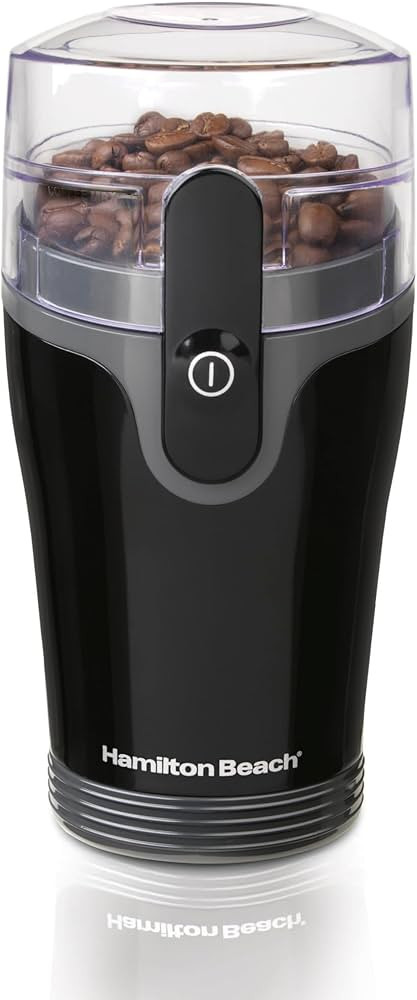 Hamilton Beach Fresh Grind Electric Coffee Grinder for Beans, Spices and More, Stainless Steel Bl... | Amazon (US)