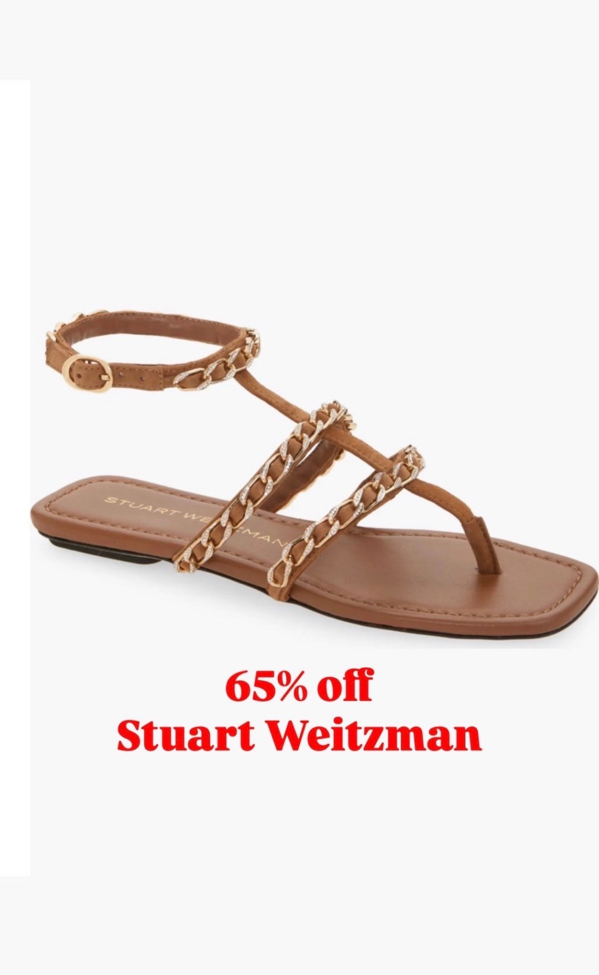 Stuart Weitzman sandals on sale!

#LTKootd #LTKSaleAlert