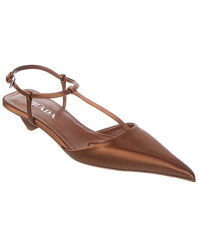 Satin Pointy-Toe Pump | Gilt & Gilt City