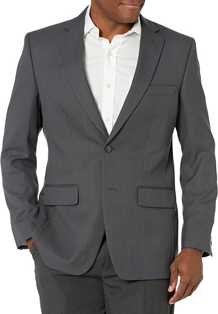 Haggar Men's Travel Performance Suit Separate Coat - Classic & Tailored Fit - Regular and Big & T... | Amazon (US)