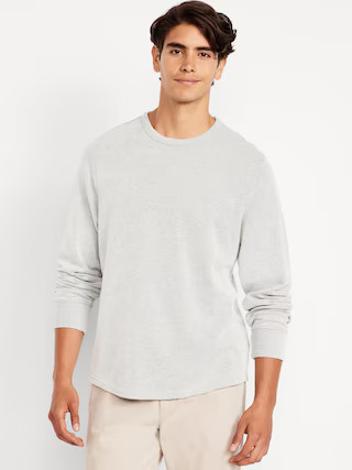 Long-Sleeve French Rib T-Shirt | Old Navy (US)