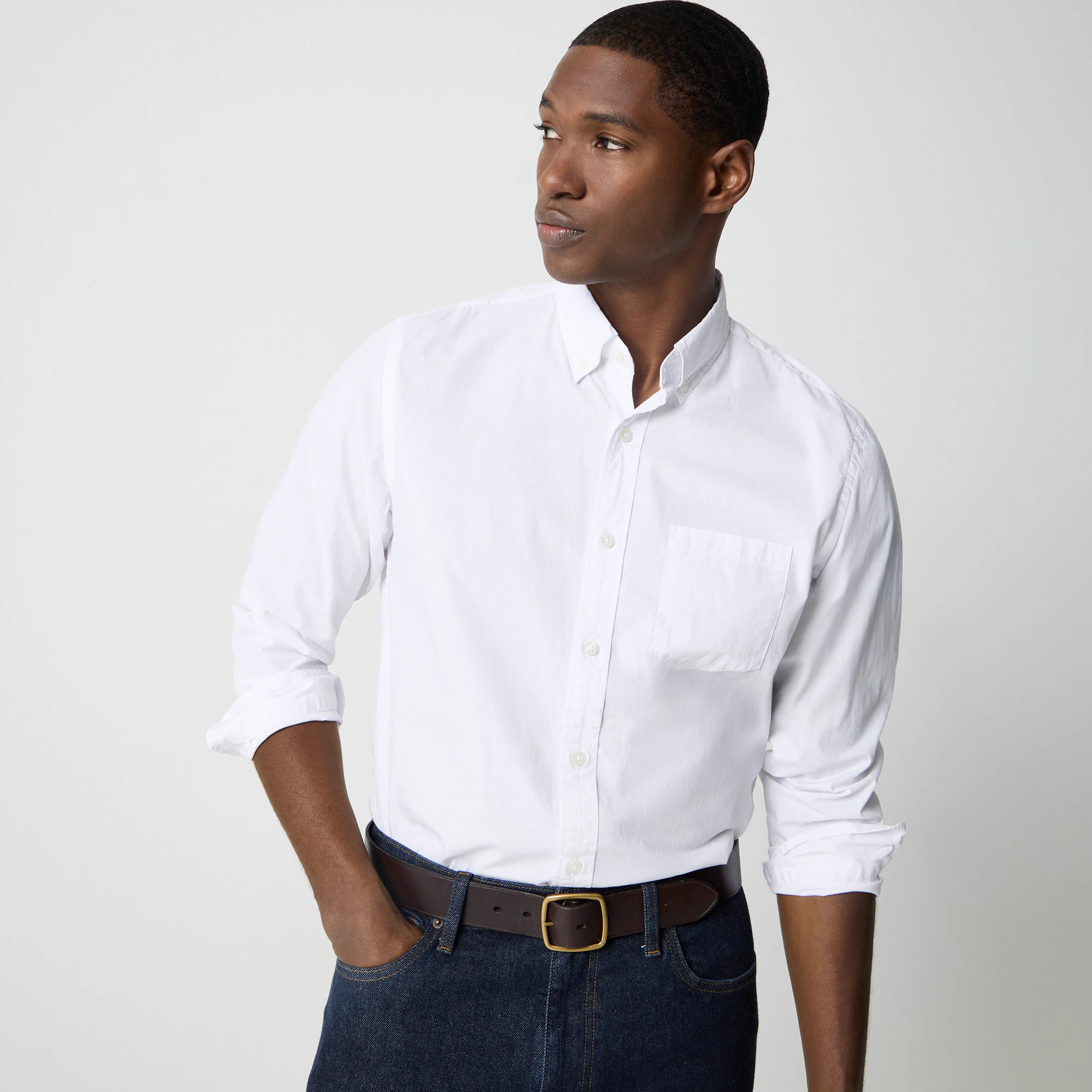 Solid casual shirt | J.Crew Factory