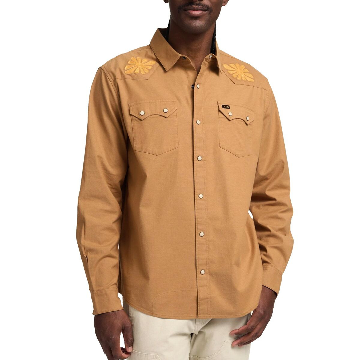 Howler Brothers Crosscut Deluxe Snapshirt - Men's - Clothing | Backcountry