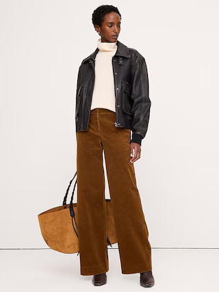 The Everyday Wide-Leg Pant in Corduroy | Banana Republic (US)